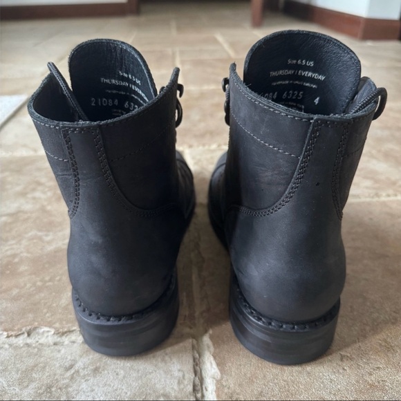 Thursday Boot Company. Captains matte black size 6.5 - Picture 11 of 12